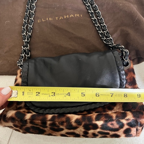 Elie Tahari Nina Mini Leopard Bag - Picture 3 of 5